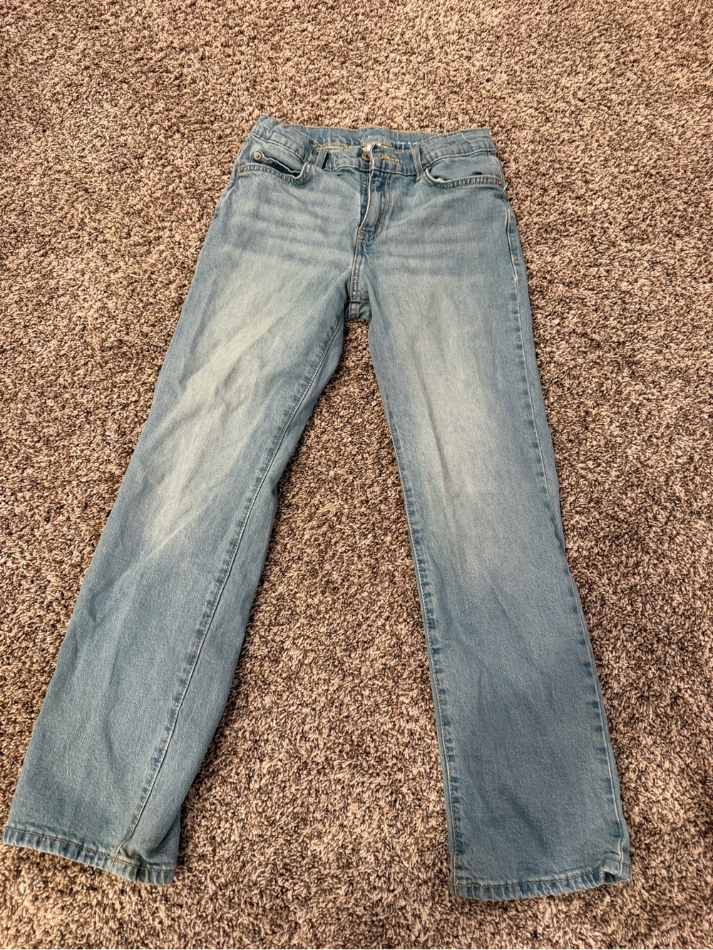 Place Light Blue Kids Straight-Leg Jeans